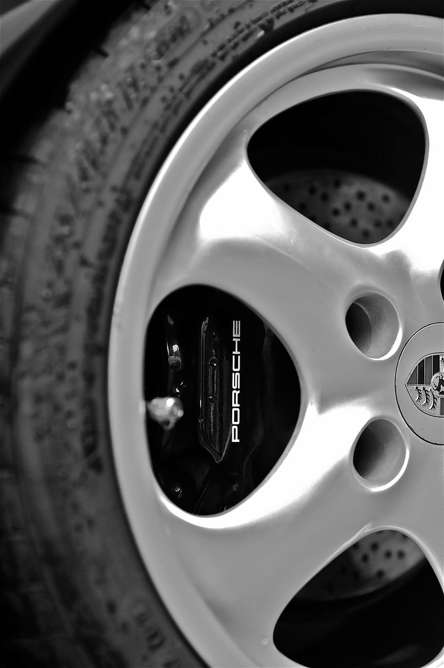 porsche, wheels, performance, racing, fast, close-up, no people HD wallpaper