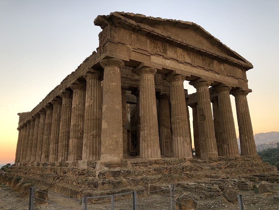 temples, valley, archaeology, agrigento, history, architecture, HD wallpaper