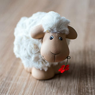 sheep, easter, schäfchen, wool, lambs, passover, ceramic figures HD wallpaper