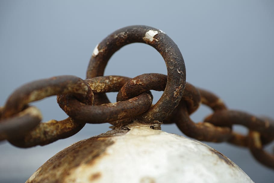 chain, rusty, macro, detail, old, daniel, detail shots, marine HD wallpaper