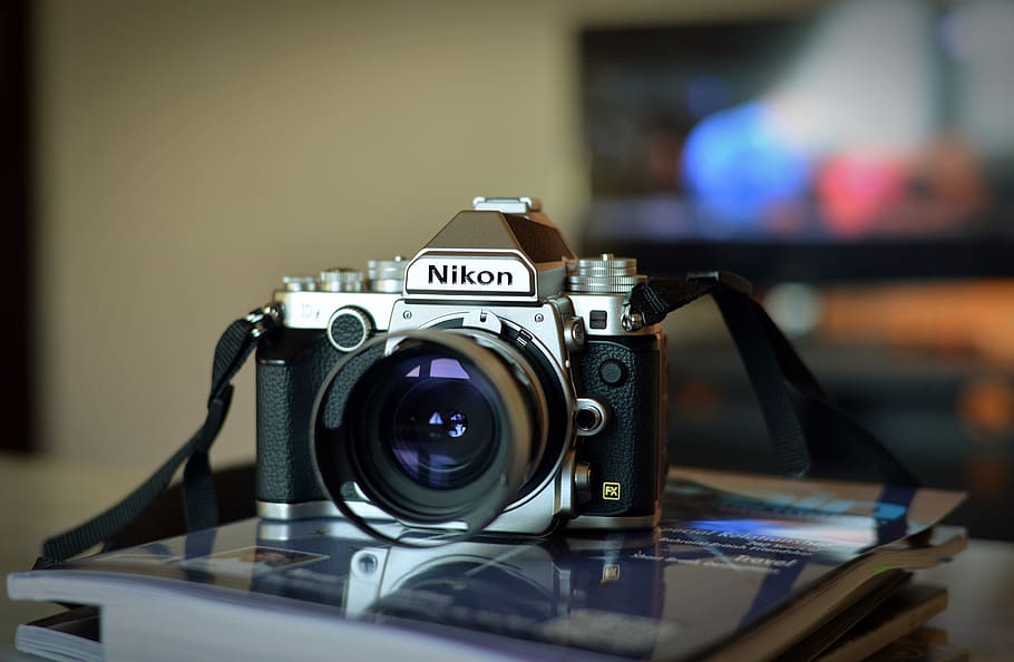 camera, nikon, lens, technology, photography themes, camera - photographic equipment HD wallpaper