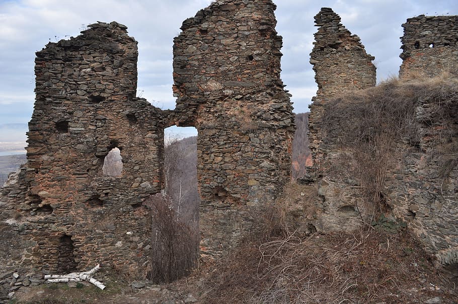 Building, Old, dusty, old Ruin, history, architecture, ancient HD wallpaper