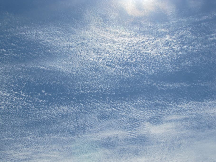 sky, blue, clouds, cloud - sky, nature, backgrounds, beauty in nature HD wallpaper