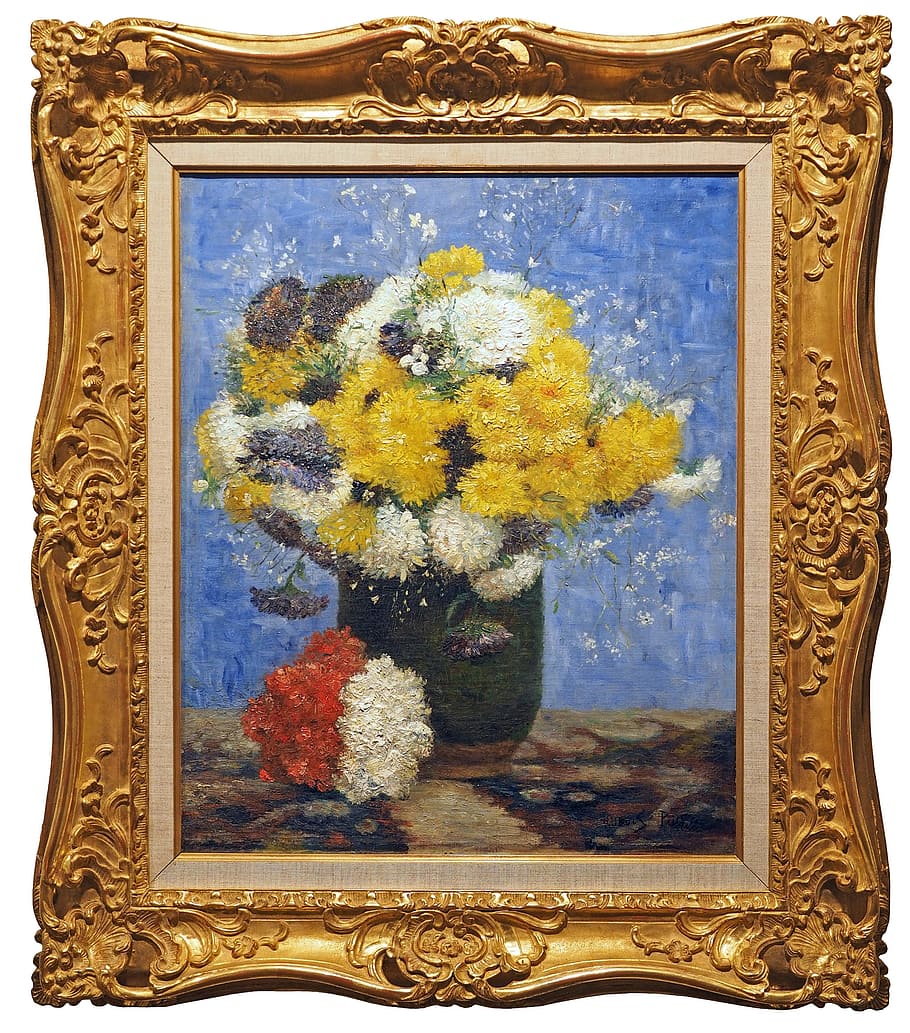 museum, table, painting, no people, frame, indoors, art and craft HD wallpaper