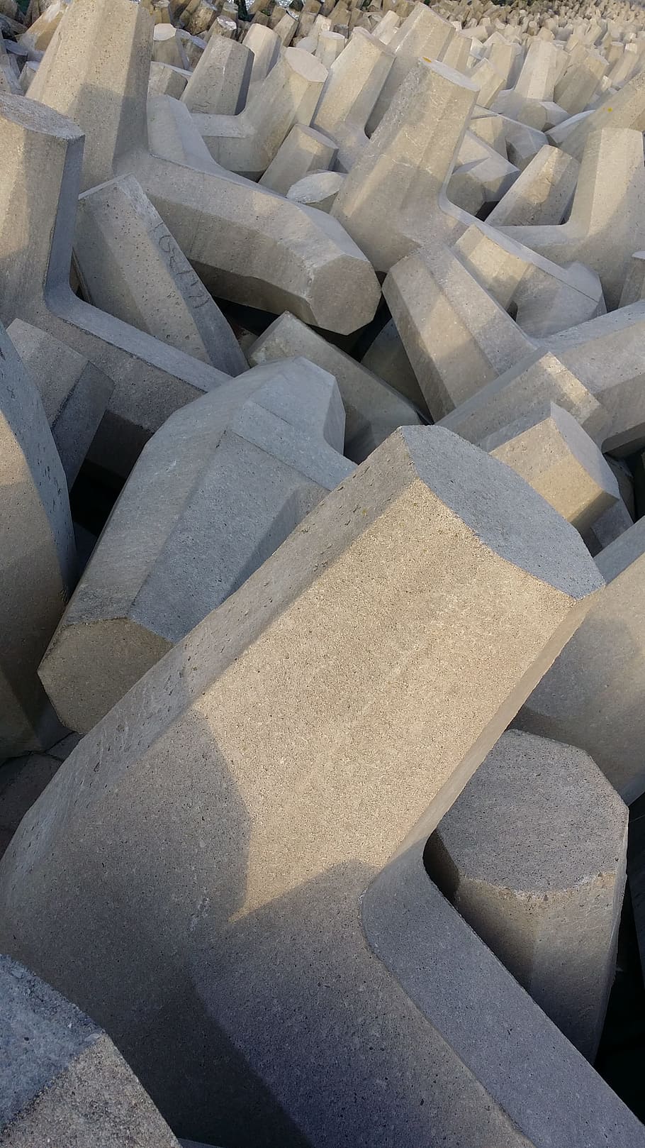 llanddulas, texture, perspective, concrete, high angle view HD wallpaper