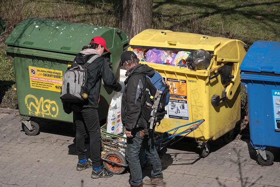 people, trash, guise, real people, transportation, mode of transportation HD wallpaper