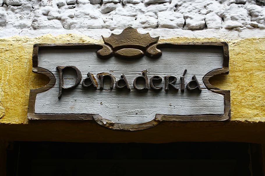 bakery, mexico, ad, sign, communication, text, wood - material HD wallpaper