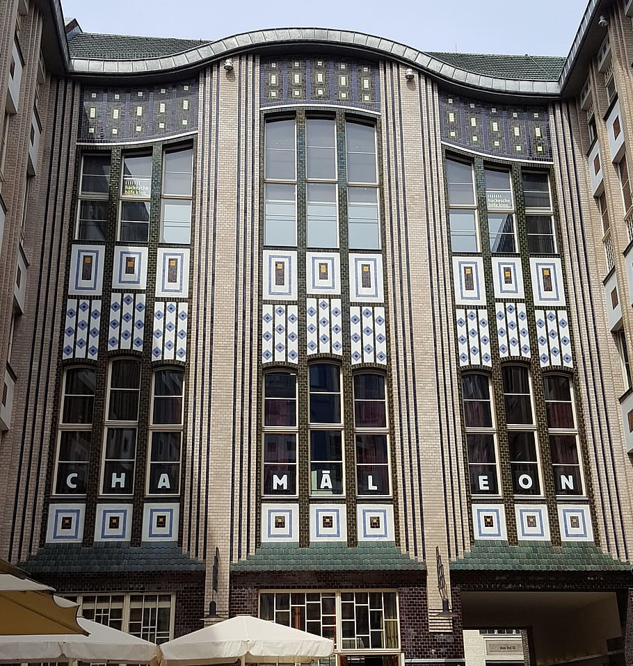hackesche höfe, berlin, facade, building, historically, architecture HD wallpaper