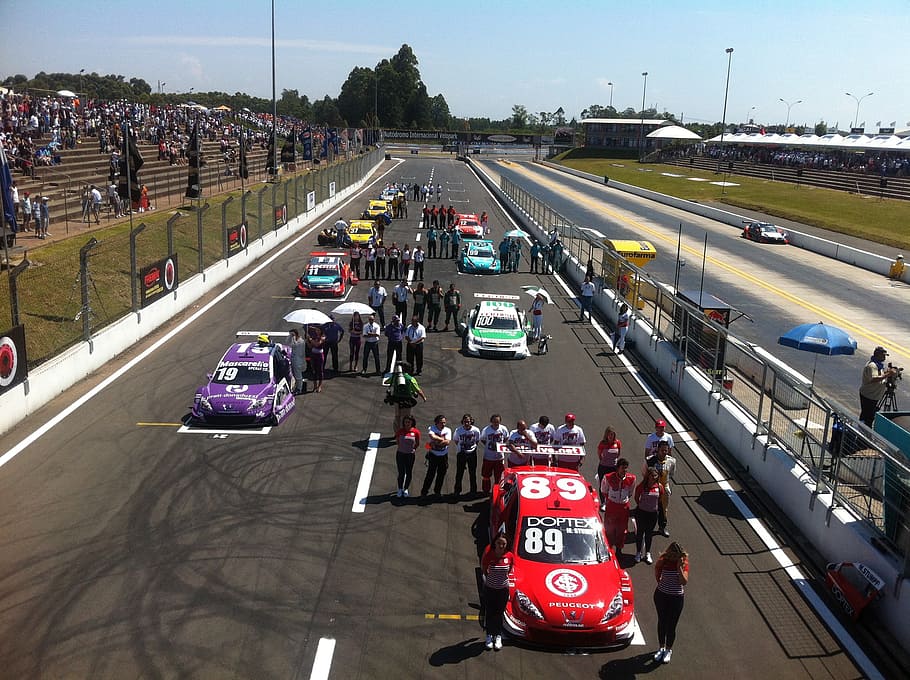 stokcar, corrida, grid, start, autosport, sports Race, transportation HD wallpaper