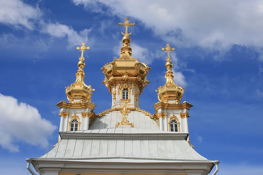 Building, Palace, Architecture, historical, roof, cupolas, gold