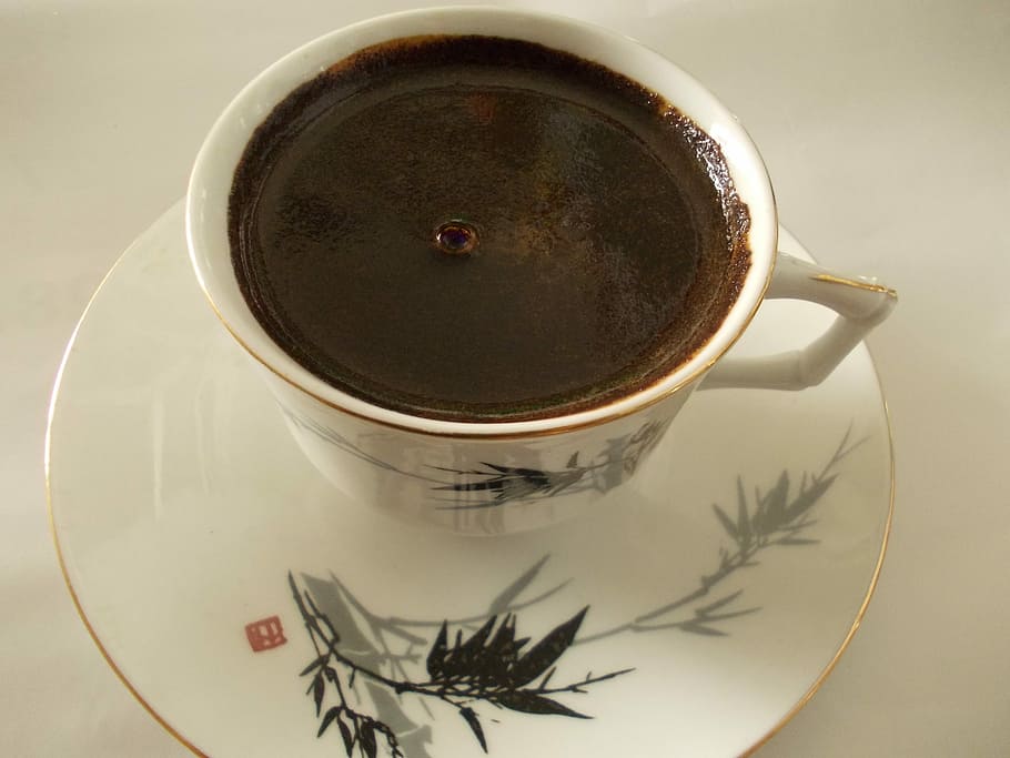 Cup, Black Coffee, Coffee, Mug, Beverage, drink, food and drink HD wallpaper