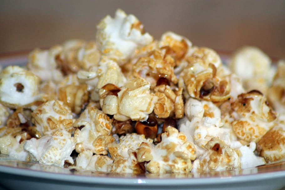 plate, art, popcorn, food, fair, summer, snack, cinema, sweet HD wallpaper