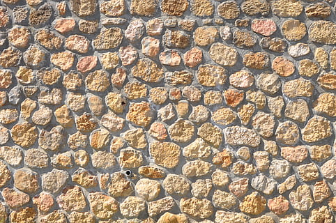 Wall, Fence, Roche, backgrounds, pattern, textured, rough, cracked HD wallpaper