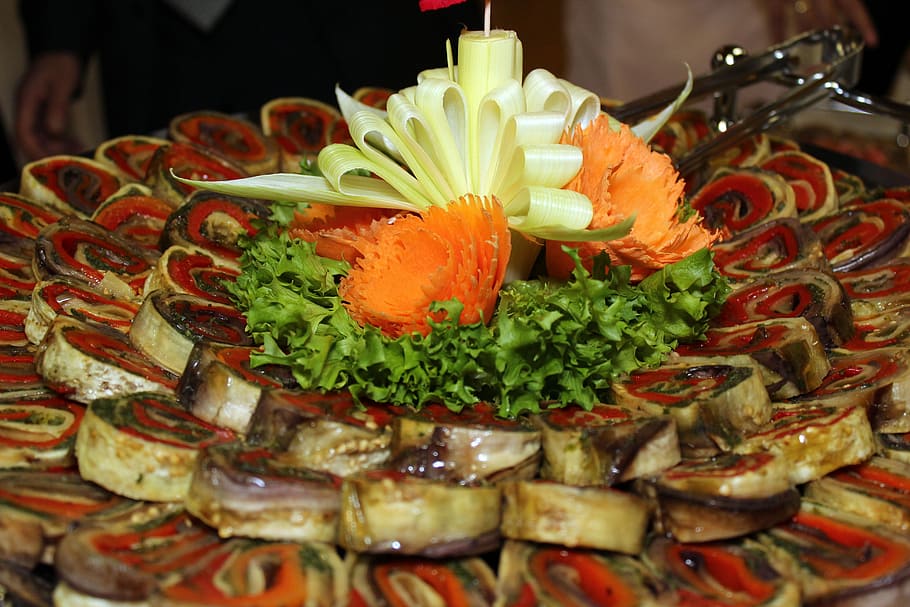 Buffet, Cold, Delicious, Hearty, cold buffet, food, benefit from HD wallpaper