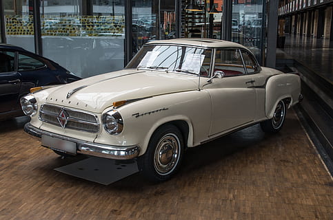auto, borgward, isabella, oldtimer, automotive coupe, classic HD wallpaper