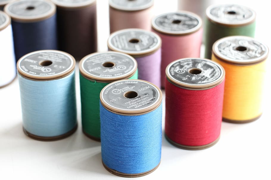 thread, creativity, sewing, handmade, needlework, hobby, choice HD wallpaper