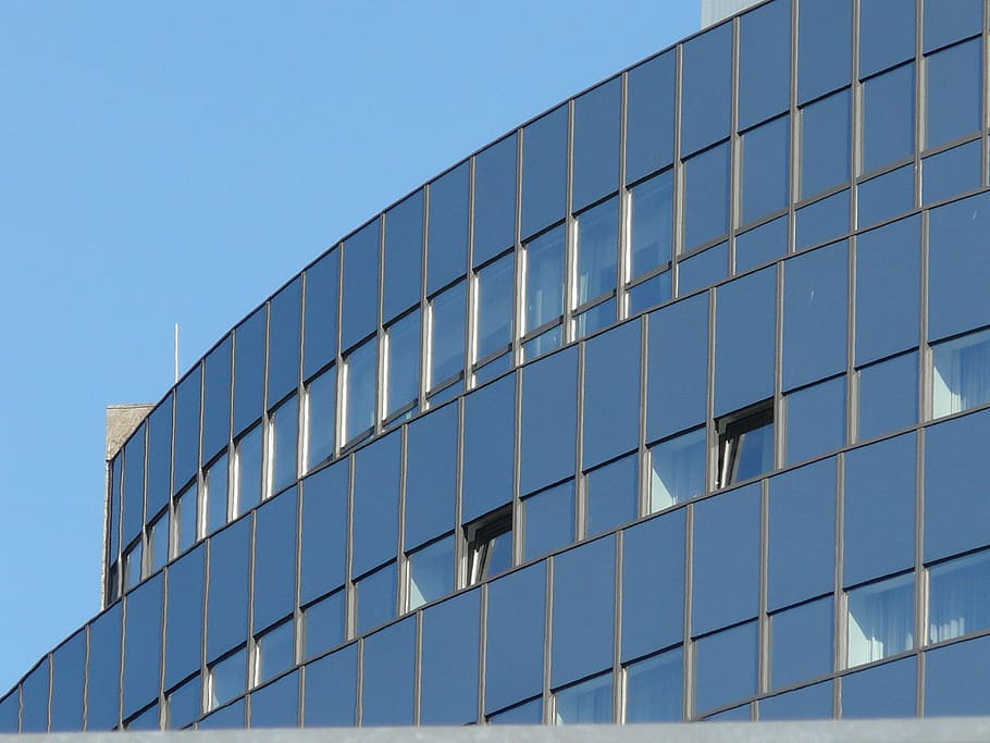 home, building, facade, window, glass, architecture, modern HD wallpaper