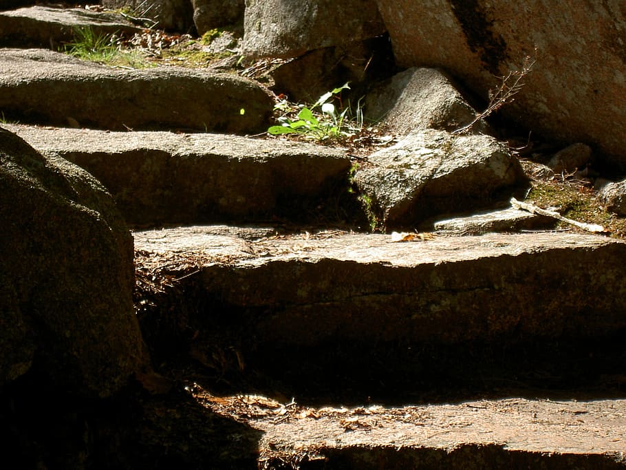 stone, steps, path, pathway, stairway, stones, footpath, stepping HD wallpaper