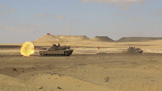 m1a2 abrams, tank, live-fire, firepower, exercise, training HD wallpaper