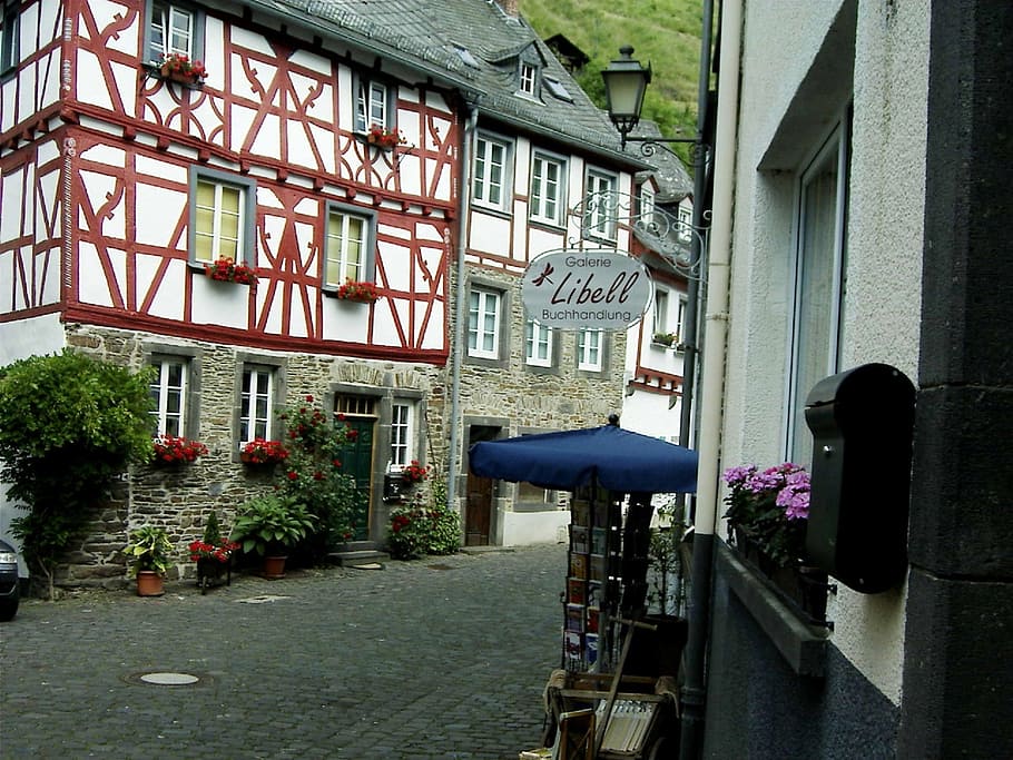 Monreal, Eifel, Middle Ages, City, old town, historical, landmark HD wallpaper
