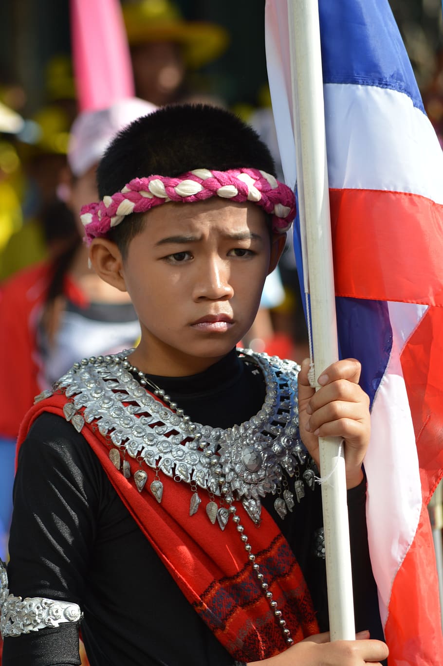 boy, portrait, thailad, face, human, child, head, little boy HD wallpaper