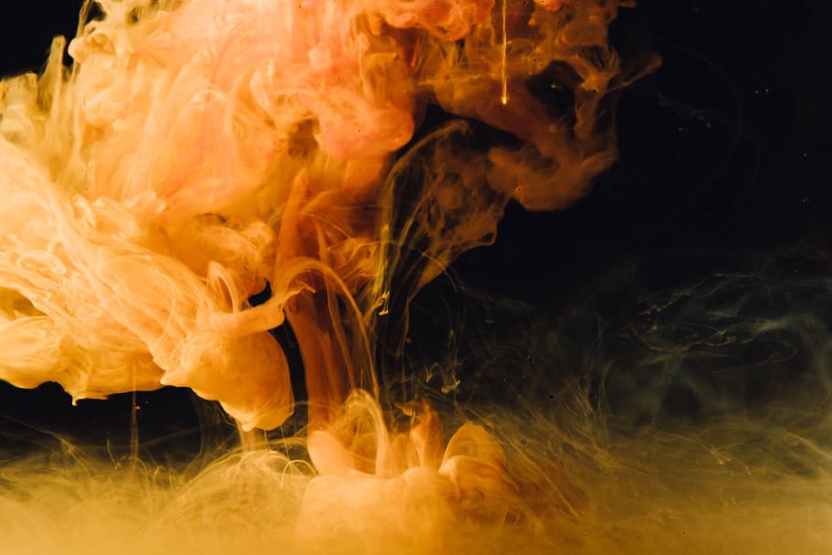 orange smoke, orange smoke in time lapse photography, fire - Natural Phenomenon HD wallpaper