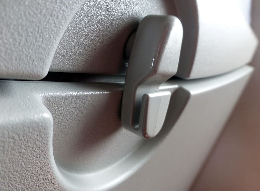 locking knob, aircraft, eat, table, high position, fix, backrest HD wallpaper