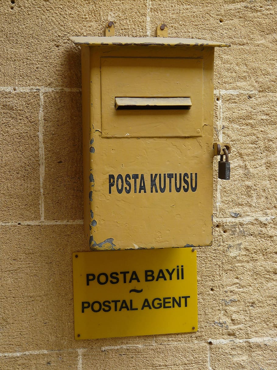 mailbox, cyprus, letter boxes, text, communication, western script HD wallpaper