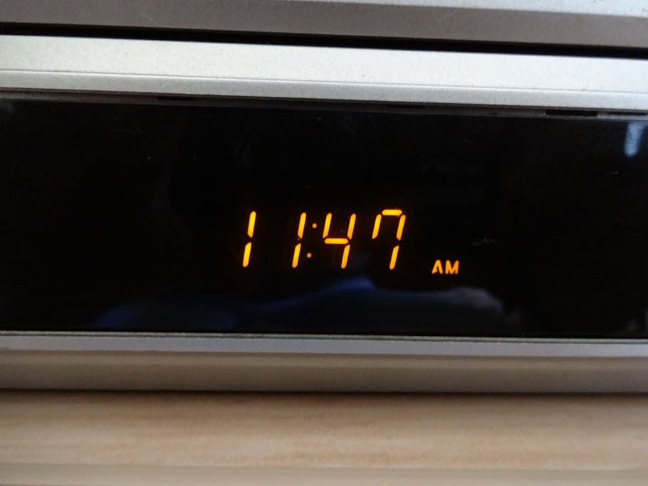 clock reading 11:47 AM, Digital Clock, Time, technology, alarm HD wallpaper