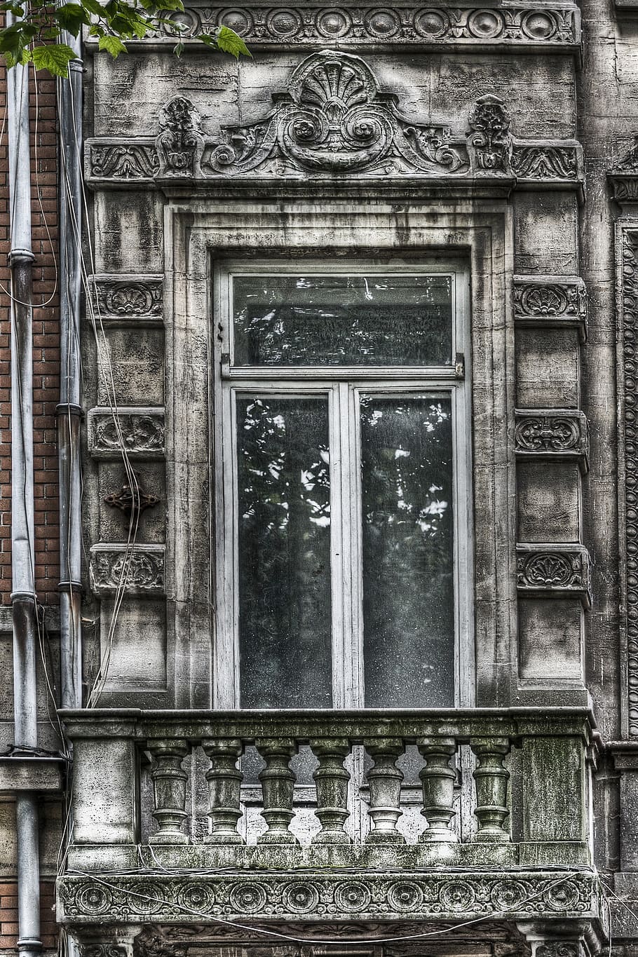 window, dirty, old, abandoned, lille, architecture, built structure HD wallpaper