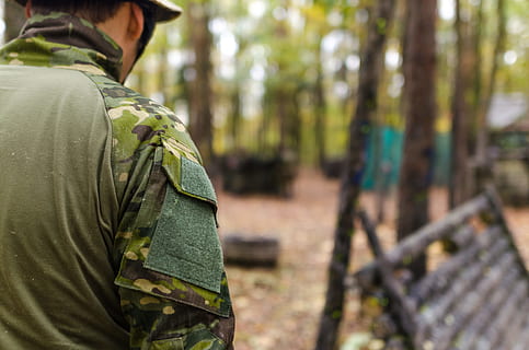 HD wallpaper: Green and Brown Camo Uniform, adult, army, background, blur,  camouflage | Wallpaper Flare