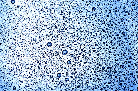 closeup photography of water dew drop, background, macro, splash HD wallpaper