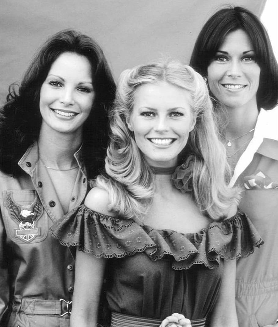 jaclyn smith, cheryl ladd, kate jackson, actresses, charlie's angels