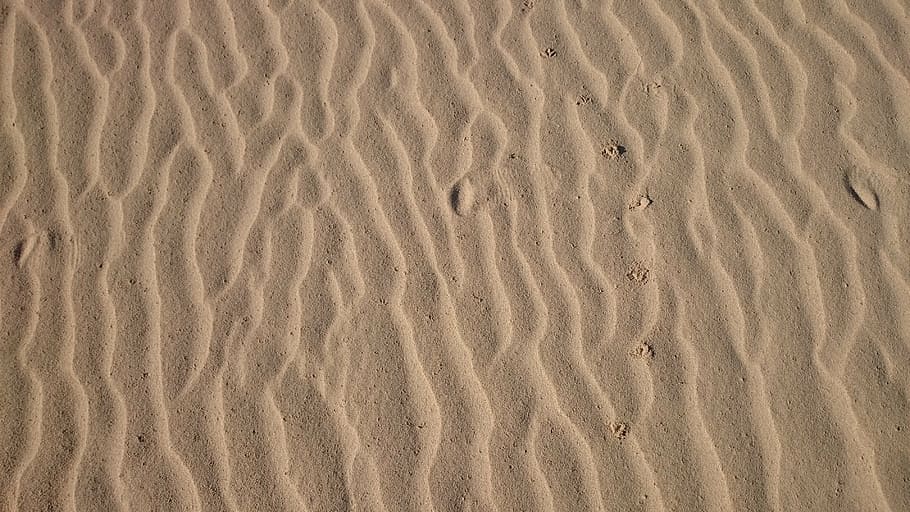 aerial photograph of brown sand, forms, landscape, nature, peaceful, HD wallpaper