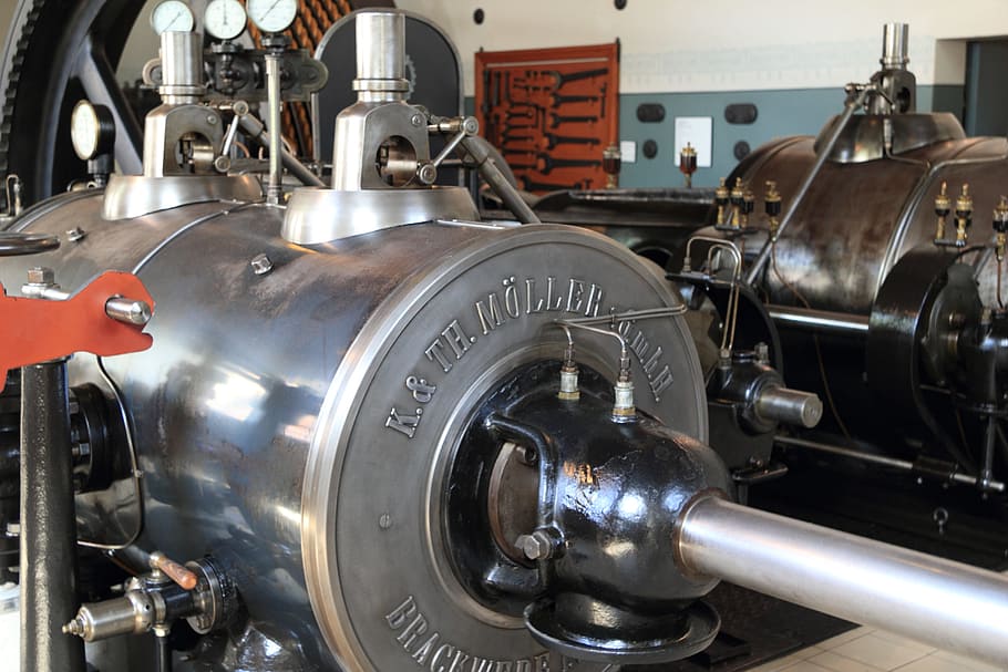 Germany, Bocholt, Textile, Museum, Steam, engine, transportation HD wallpaper
