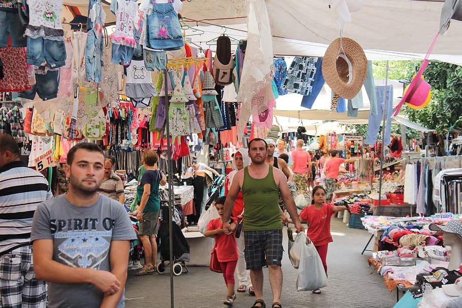 market, turkey, small business, retail, looking at camera, men HD wallpaper