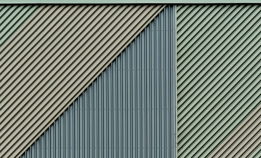 pattern, texture, wall, design, aluminum, steel, architecture HD wallpaper