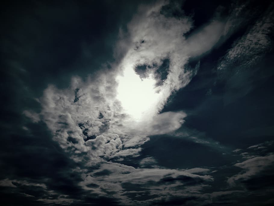the sun, clouds, sky, light, dawn, cloud - sky, beauty in nature HD wallpaper