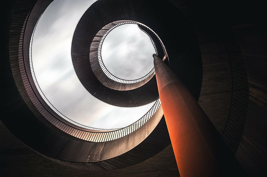 brown metal post, architecture, building, infrastructure, establishment HD wallpaper
