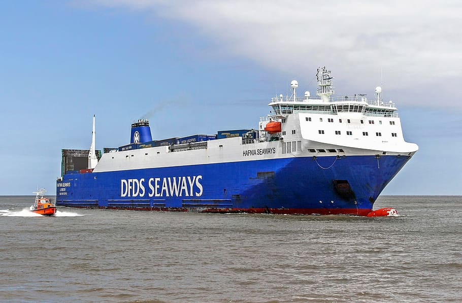 ship, cargo, offshore, nautical vessel, transportation, water HD wallpaper