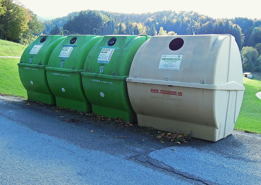 Nature, Environment, Garbage, Disposal, waste disposal, glass container HD wallpaper
