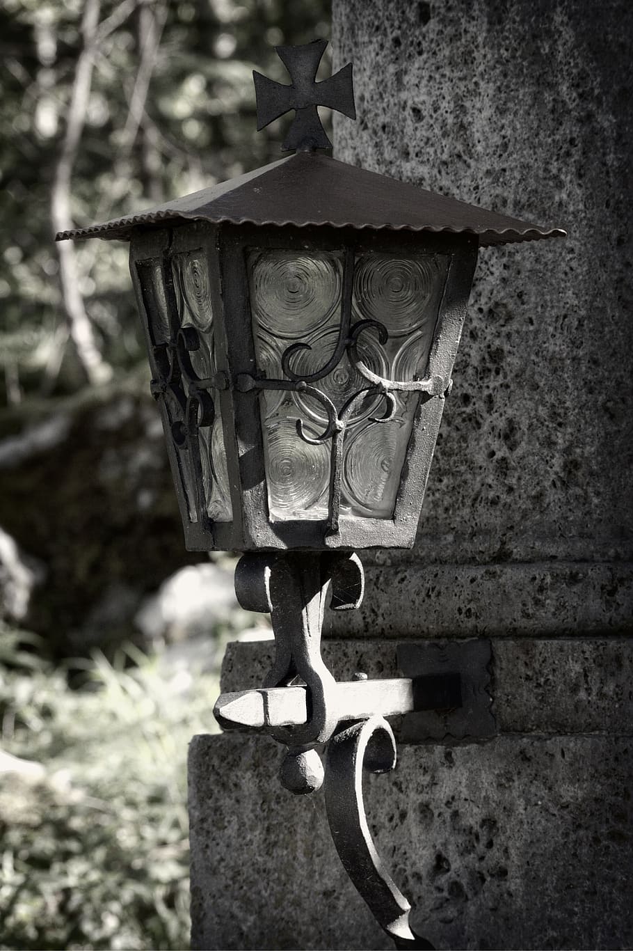 lamp, lighting, lantern, candlestick, outdoor, old, out of date HD wallpaper