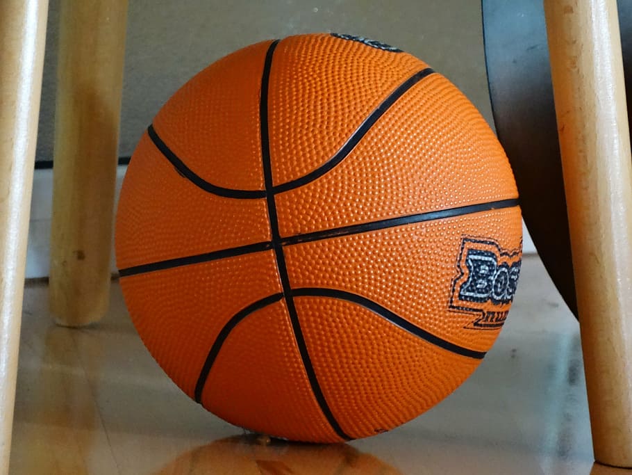ball, basket-ball, orange, orange color, basketball - sport HD wallpaper