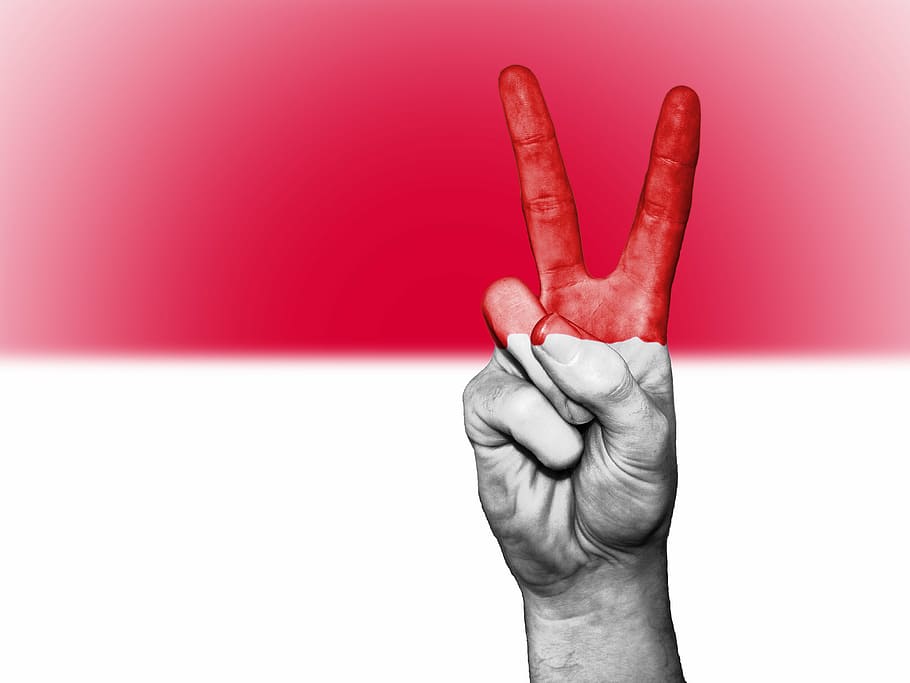 monaco, peace, hand, nation, background, banner, colors, country HD wallpaper