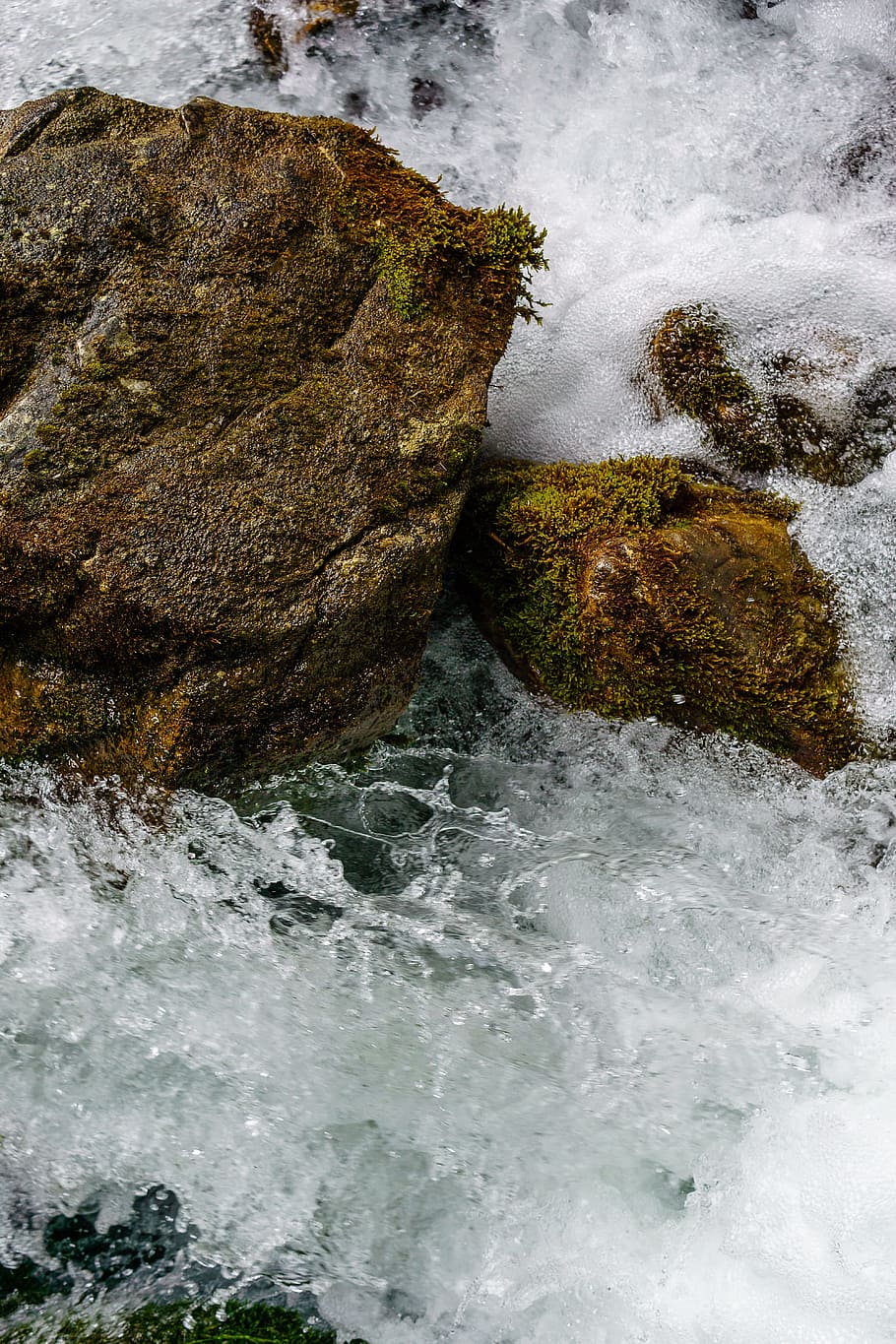 river, flow, water, rock, wet, wild, stone, nature, flowing HD wallpaper