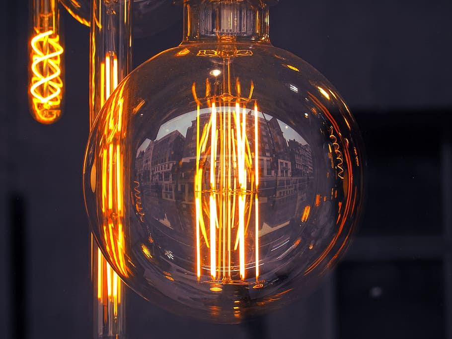 light, dark, buildings, glass, bright, clear, close-up, design HD wallpaper