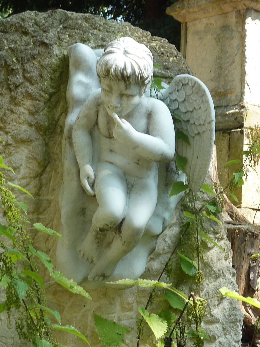 cemetery, ahmad, silence, statue, sculpture, architecture, art and craft HD wallpaper