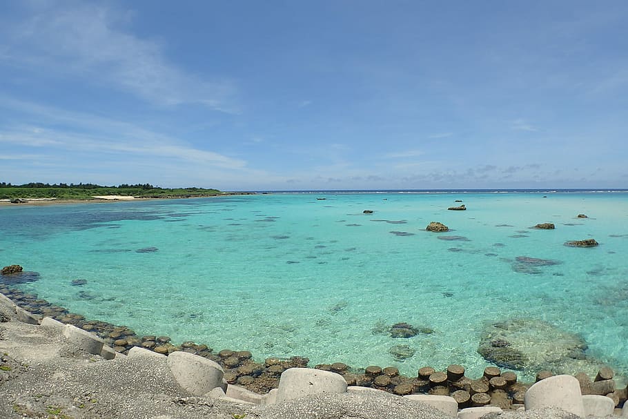 body of water, sea, beach, nature, blue, summer, sky, landscape HD wallpaper