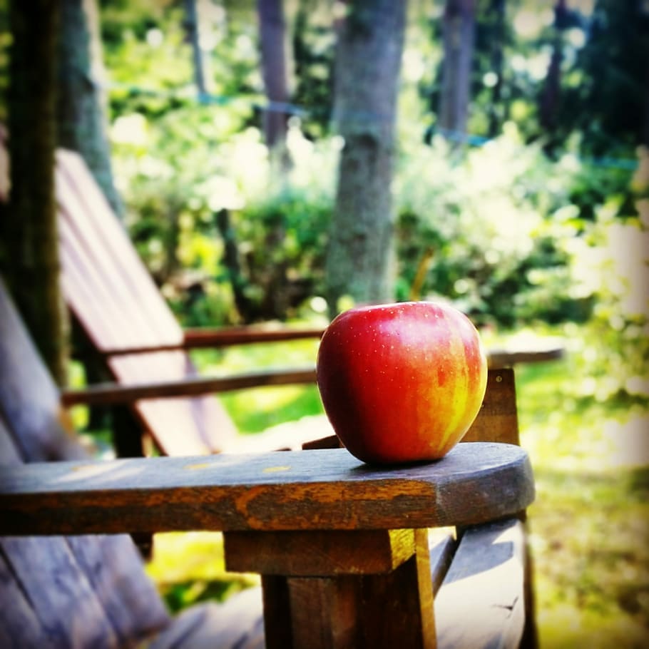 Apple, Fruit, Eating, Vitamin, wood - material, apple - fruit HD wallpaper