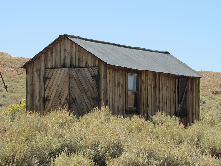 bodie, california, mining, decay, barn, old, historical, nevada, HD wallpaper